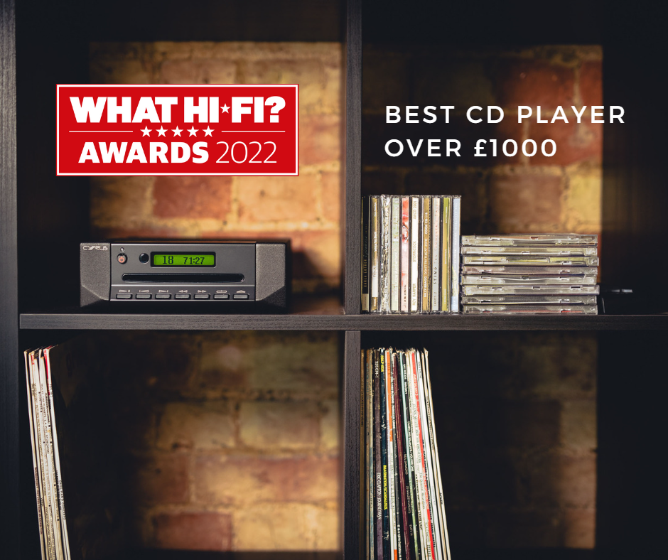 CDi wins What Hi-Fi ‘Best CD Player over £500’
