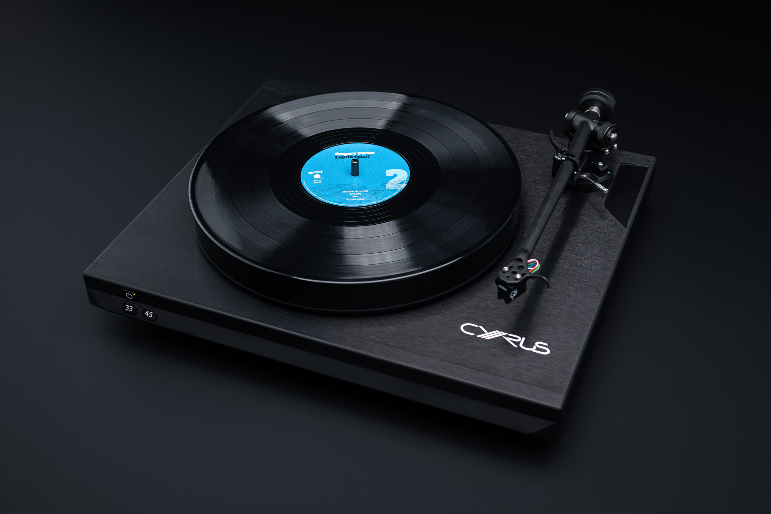 Say hello to the Cyrus Turntable